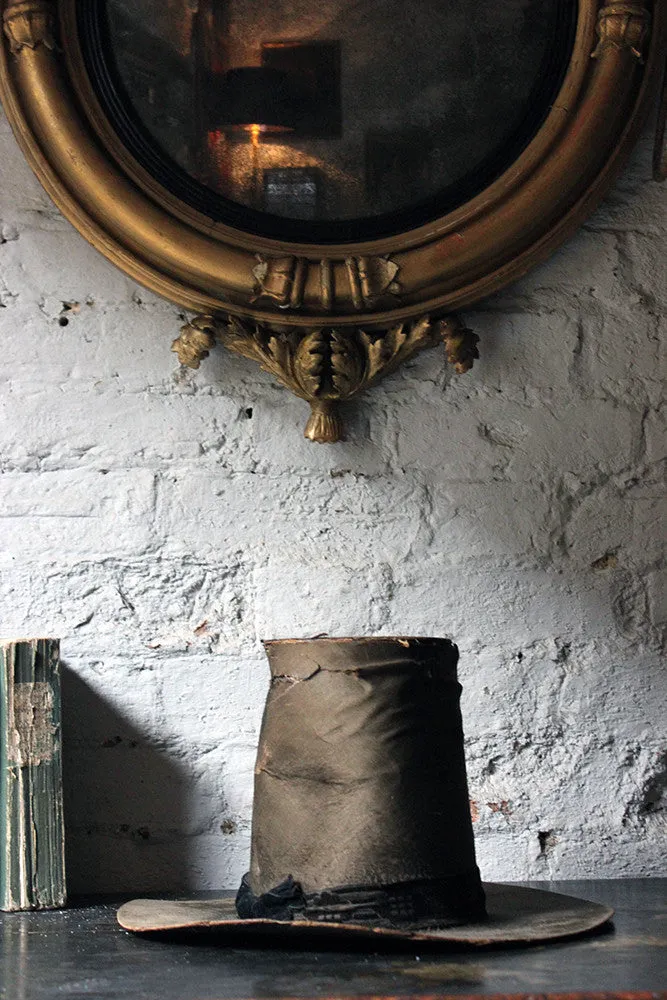 A Glorious Mid-19thC Ladies Silk Welsh Hat ‘Het Gymreig’ by 'Carver & Co late Dale & Co’ c.1850