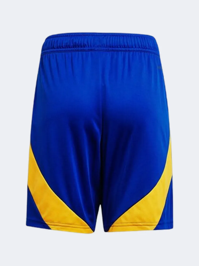 Adidas Al Nassr Fc 24 Home Men Football Short Blue/Yellow