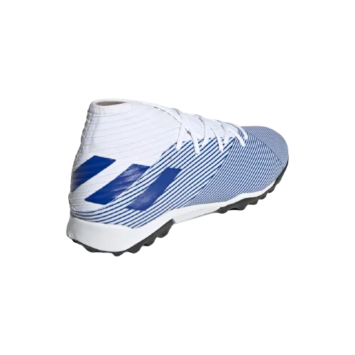 Adidas Nemeziz 19.3 Tf Men Turf Shoes White/Blue Eg7228