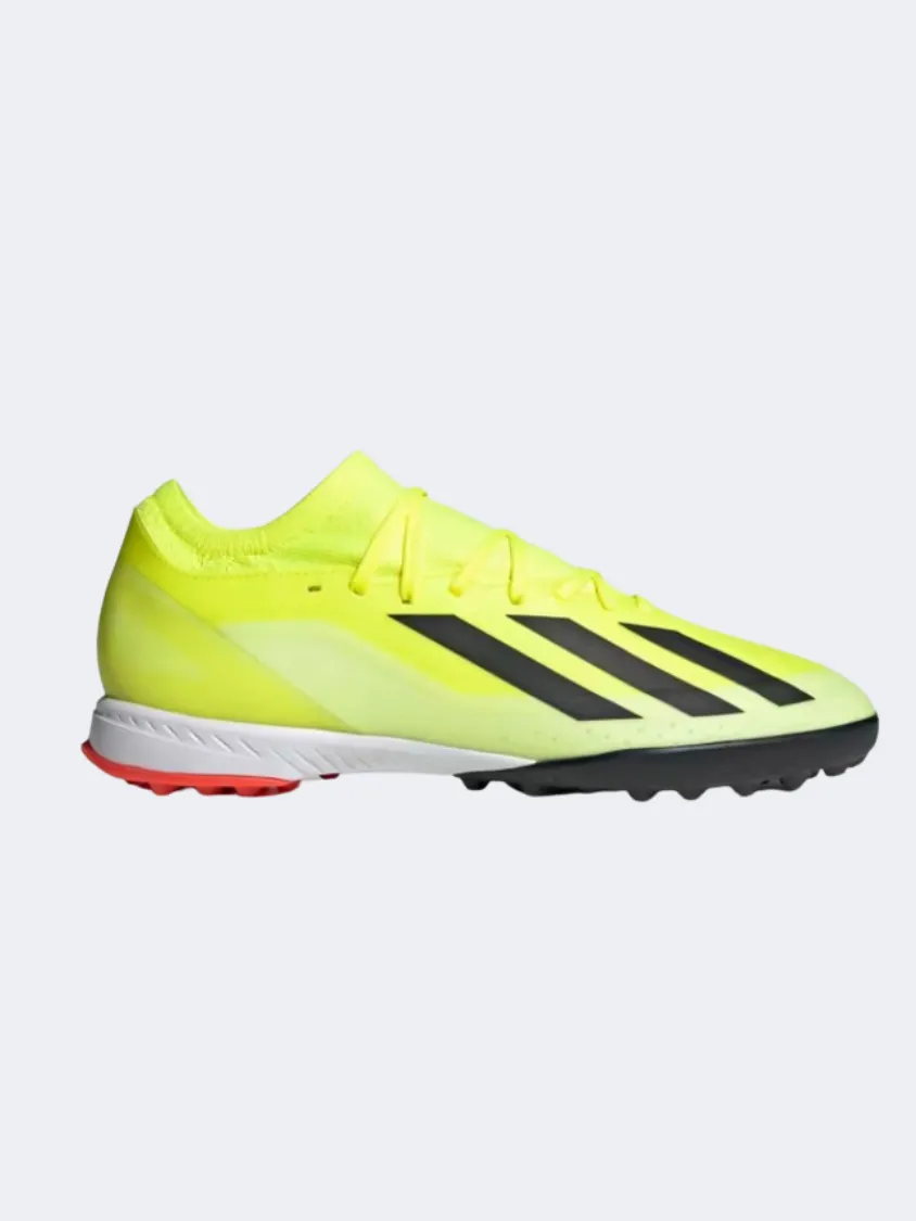 Adidas X Crazyfast League Men Turf Shoes Yellow/Black/White