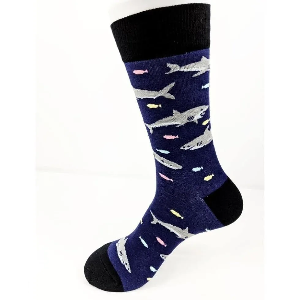 Animal Socks Sharks and Fish