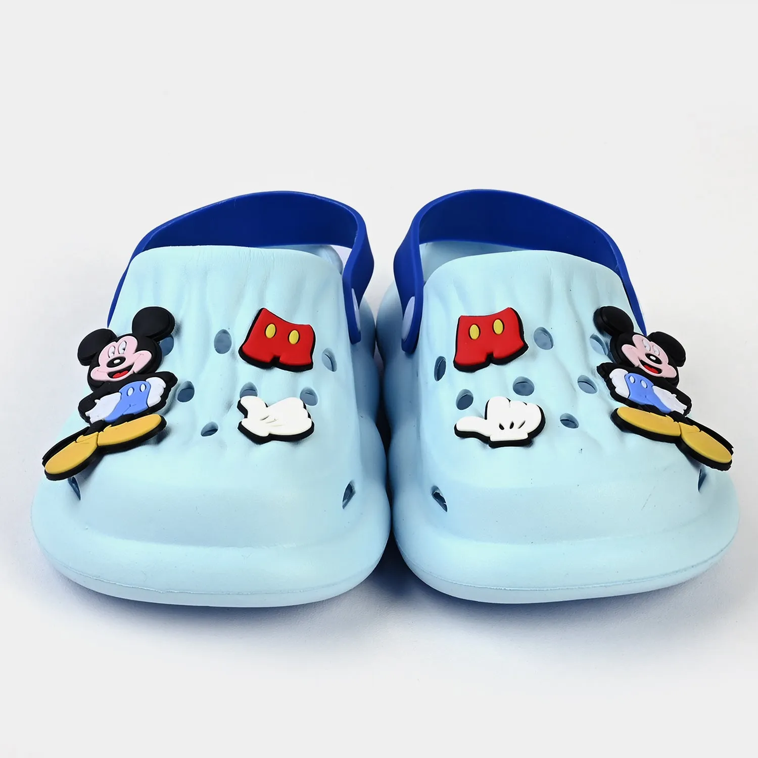 BOYS CLOGS NON-SLIP SLIPPER-LIGHT BLUE