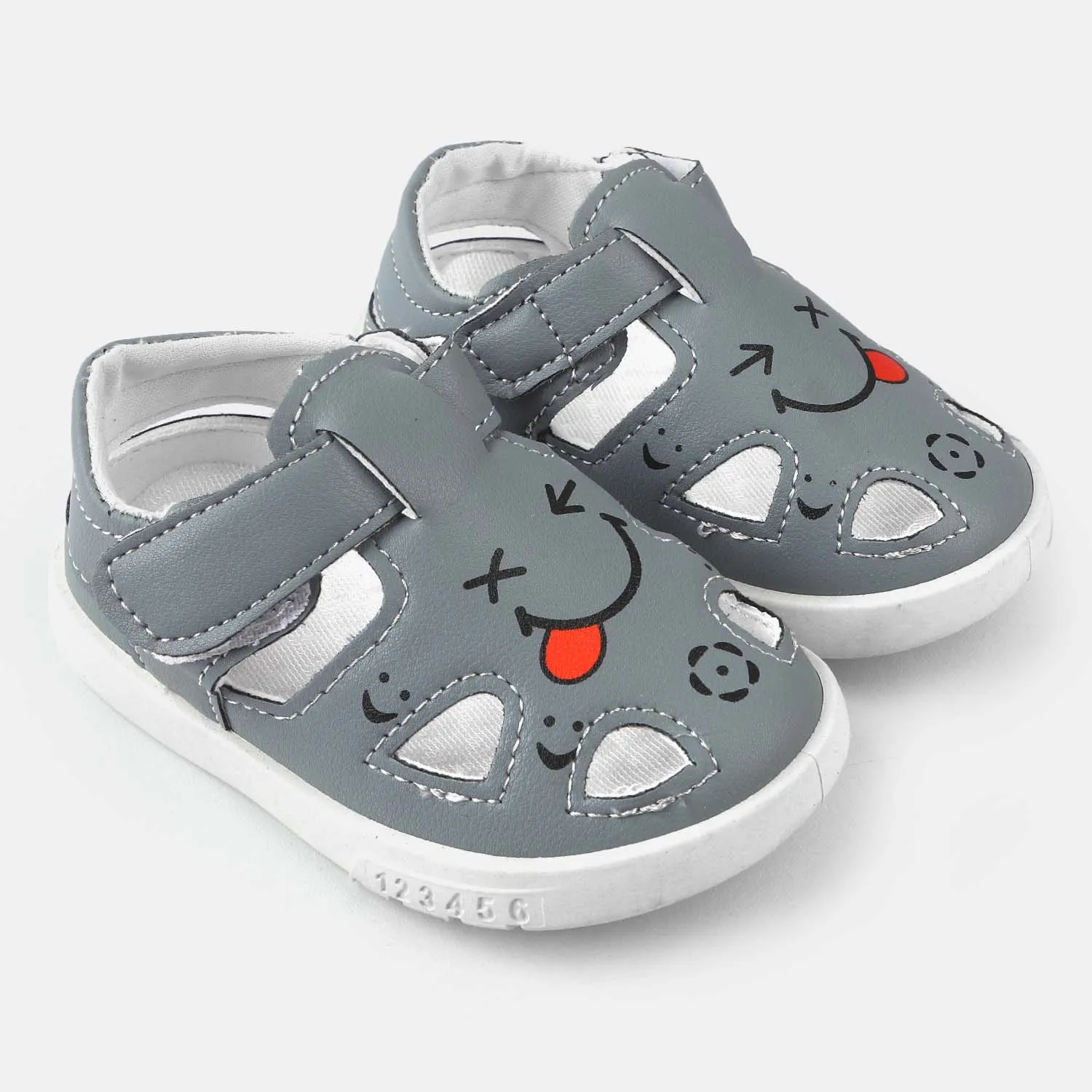 Boys Sandal A-6-GREY