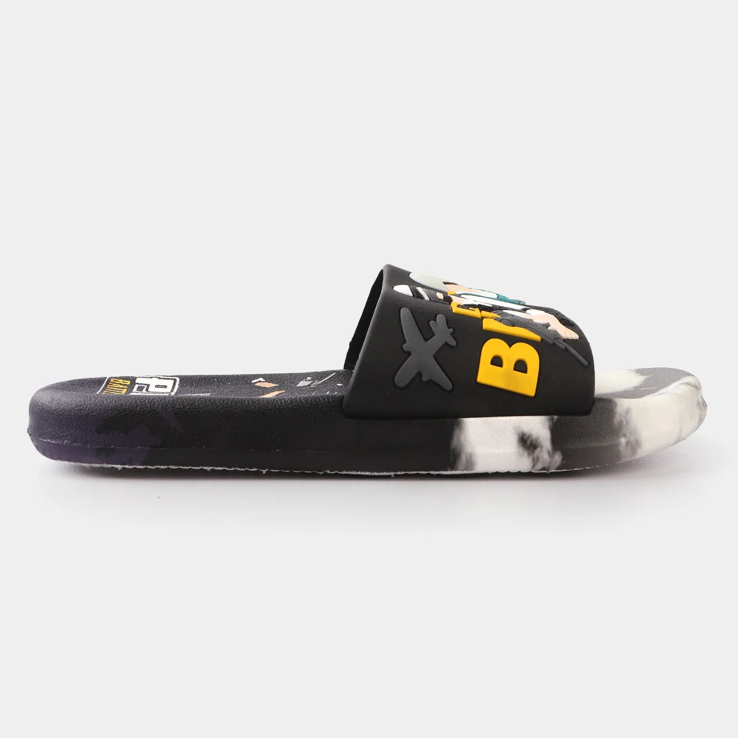 Boys Slippers GLB-01-BLACK