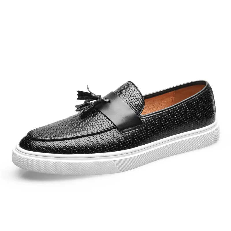 ChicPlatform  ElegantStep Slip-On Tassel Shoes