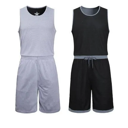 Custom Uniforms Men Ladies Kids Reversible shirts shorts suit Sports clothes Double-side Sportswear basketball jerseys Set