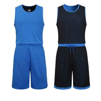 Custom Uniforms Men Ladies Kids Reversible shirts shorts suit Sports clothes Double-side Sportswear basketball jerseys Set