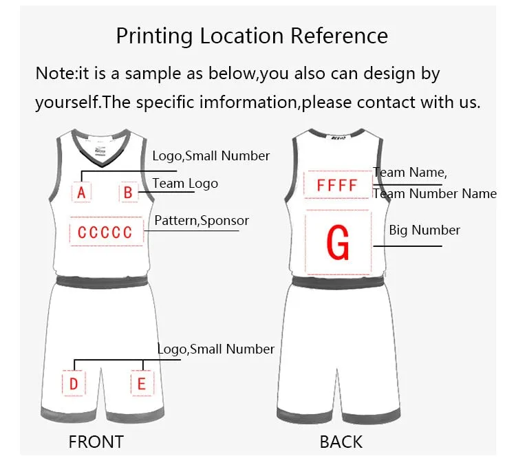 Custom Uniforms Men Ladies Kids Reversible shirts shorts suit Sports clothes Double-side Sportswear basketball jerseys Set