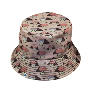 Cute Mushroom Fungi and Slime Bucket Hat