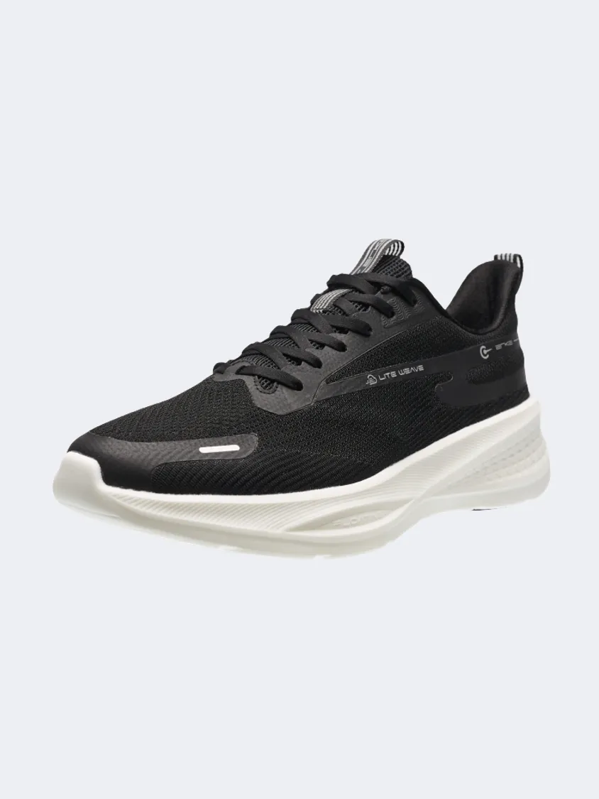 Erke  Men Running Shoes Black/White