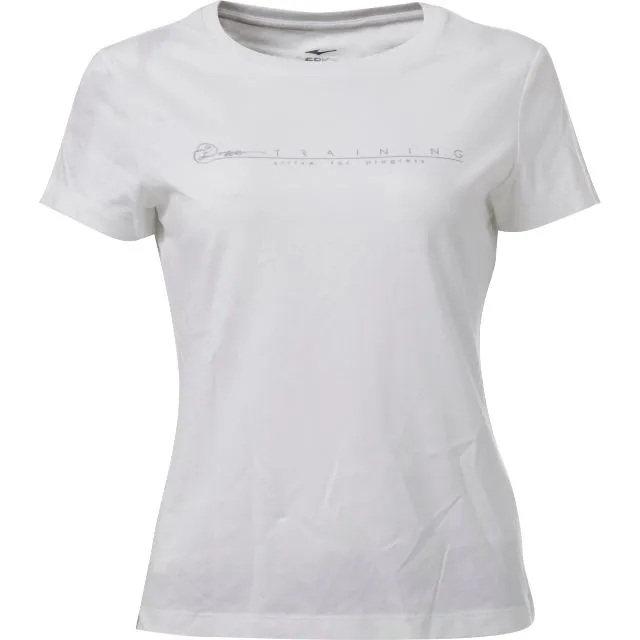 Erke W.Crew Neck T-Shirt Women Training T-Shirt White 12219319359-001