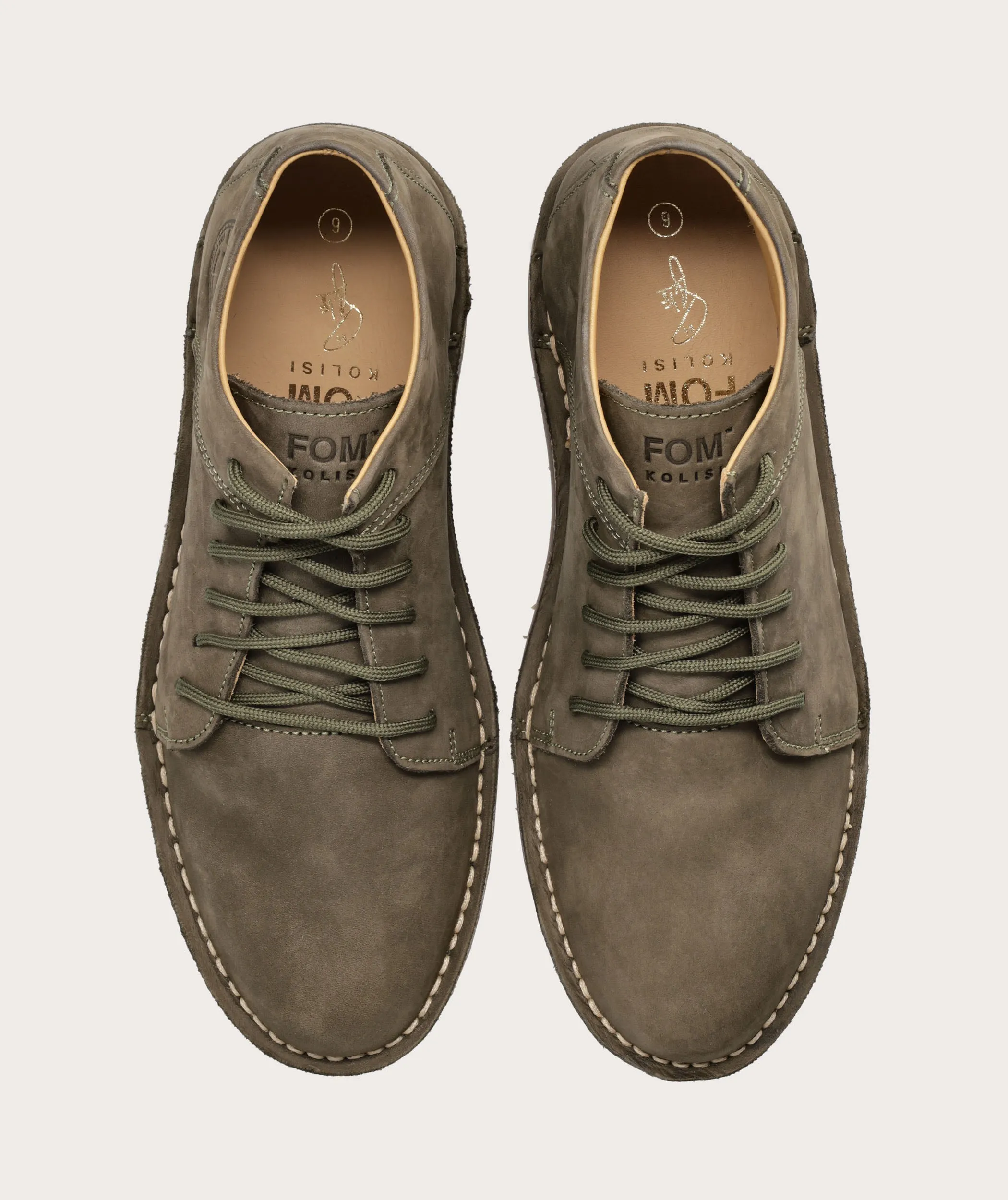 FOM x Kolisi Vellies Standard - Dark Olive