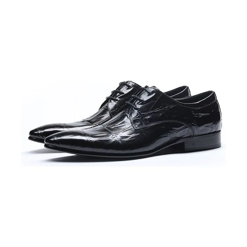 GlamourGator Executive Lace-Up Oxford Dress Shoes