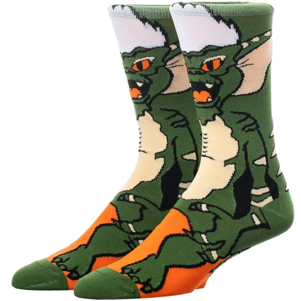 Gremlins Spike Cartoon Socks, Fun Novelty Unisex 360 Degree Artwork Character Designed Crew Socks