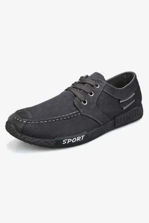 Grey Sporty Casual Shoes - S22 - WFW0011