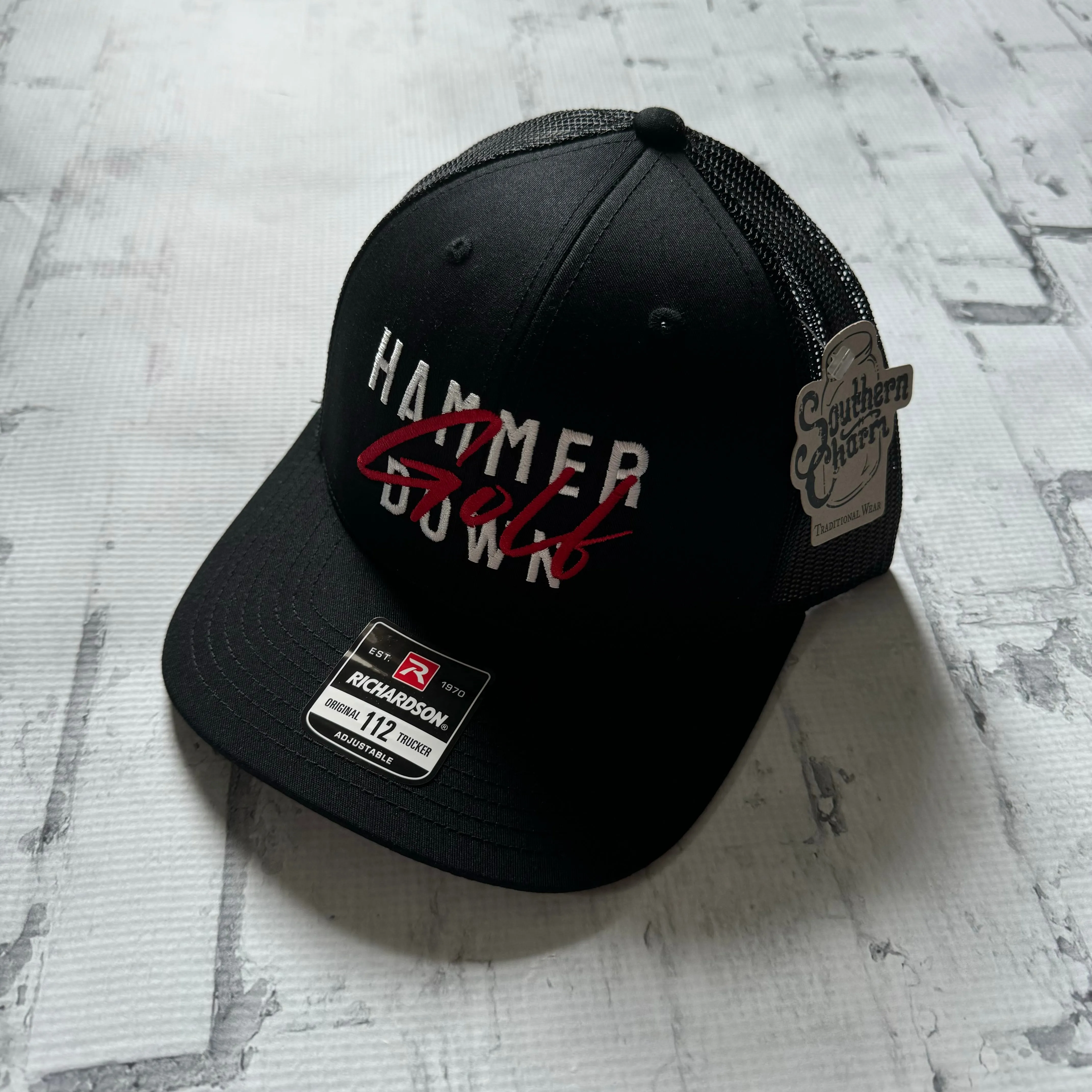 Hammer Down “Golf Strike" Hat - Black