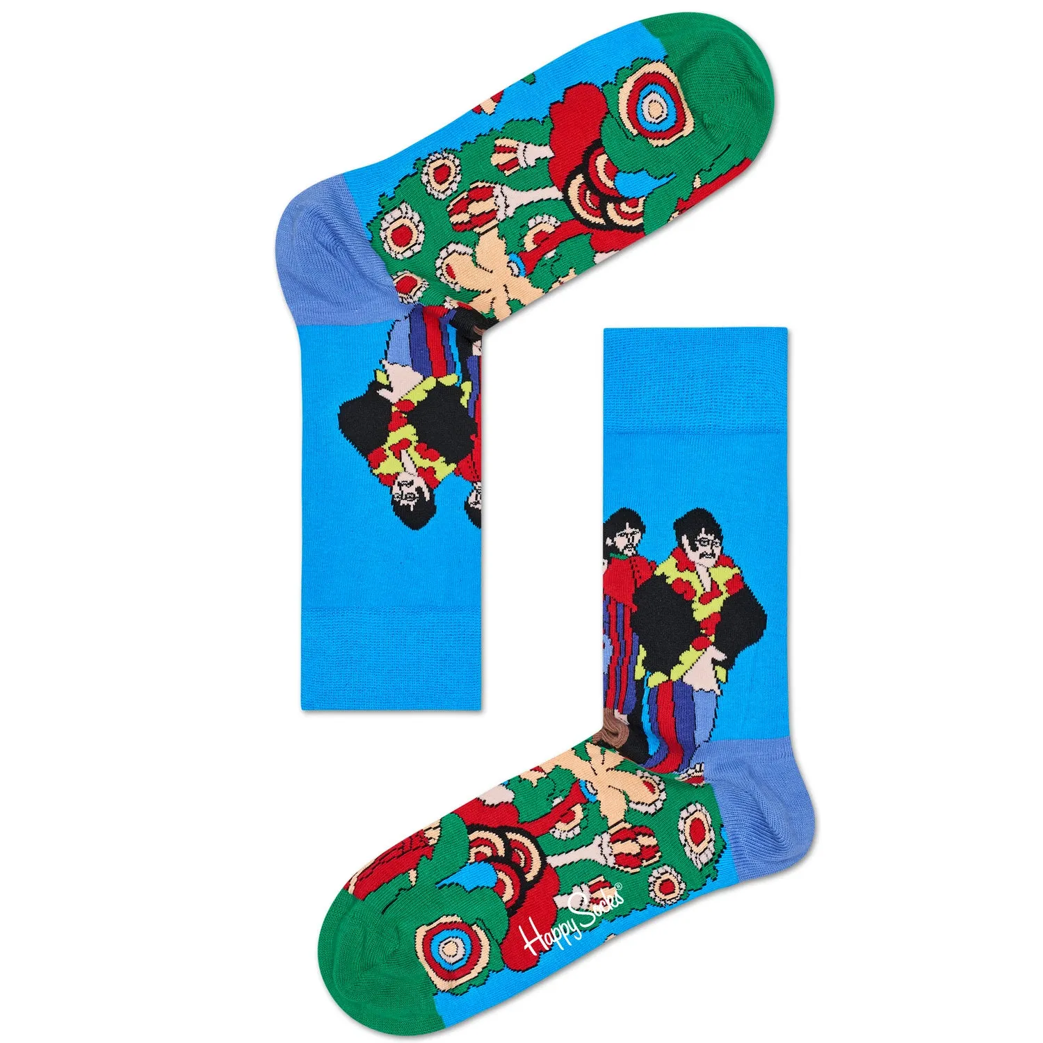 Happy Socks x The Beatles Women's LP Collection - 6 Pack (50th Anniversary)