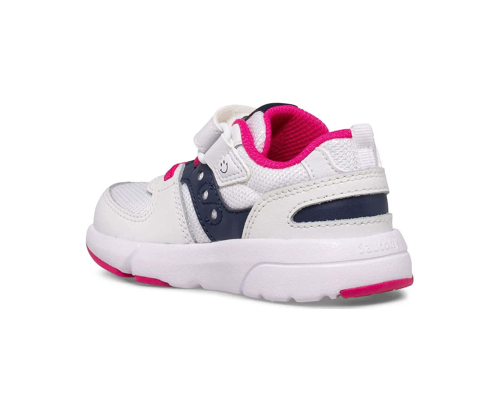 Jazz Lite 2.0 Kid's A/C Sneaker - White/Navy/Pink