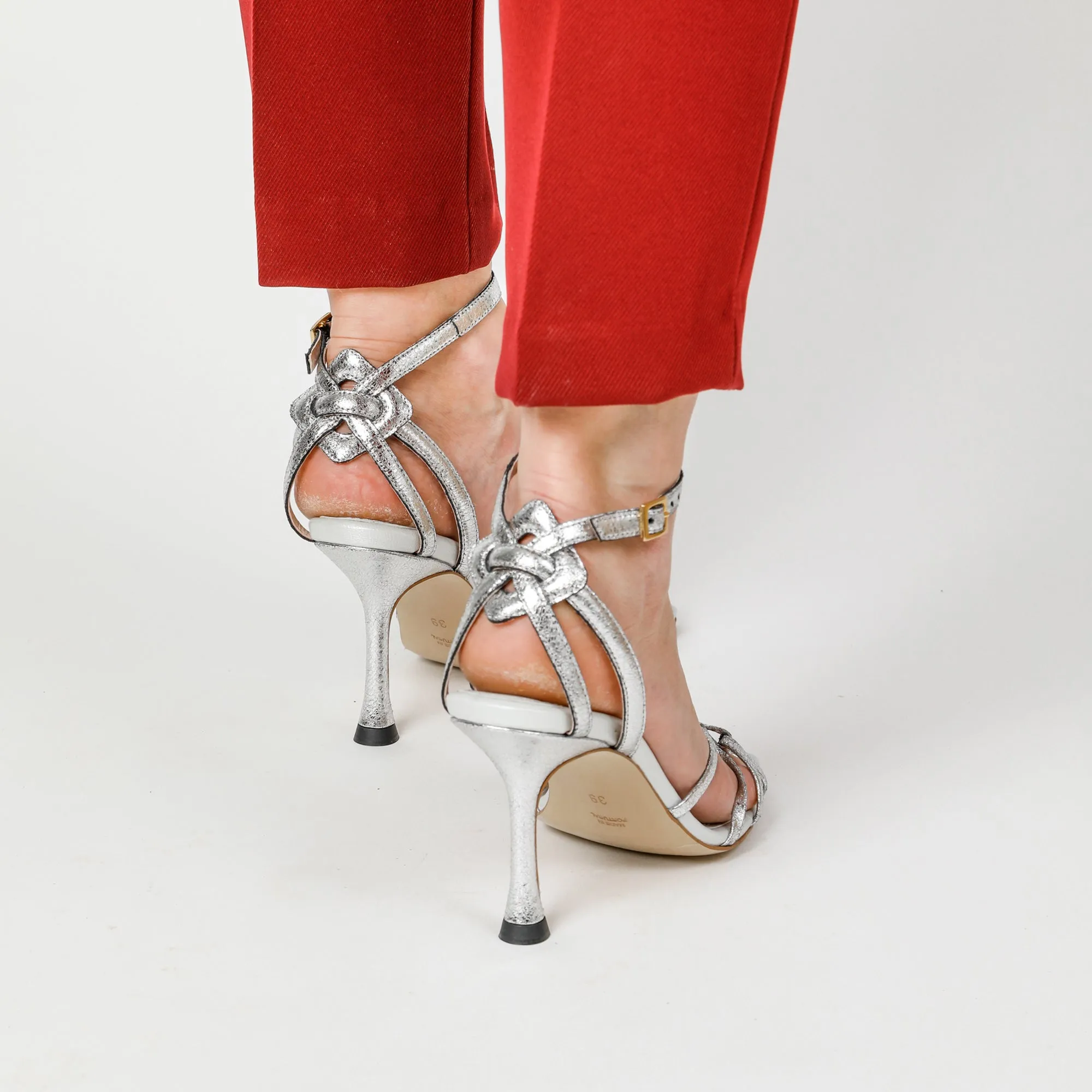 KARASSA high heel sandal - Quail