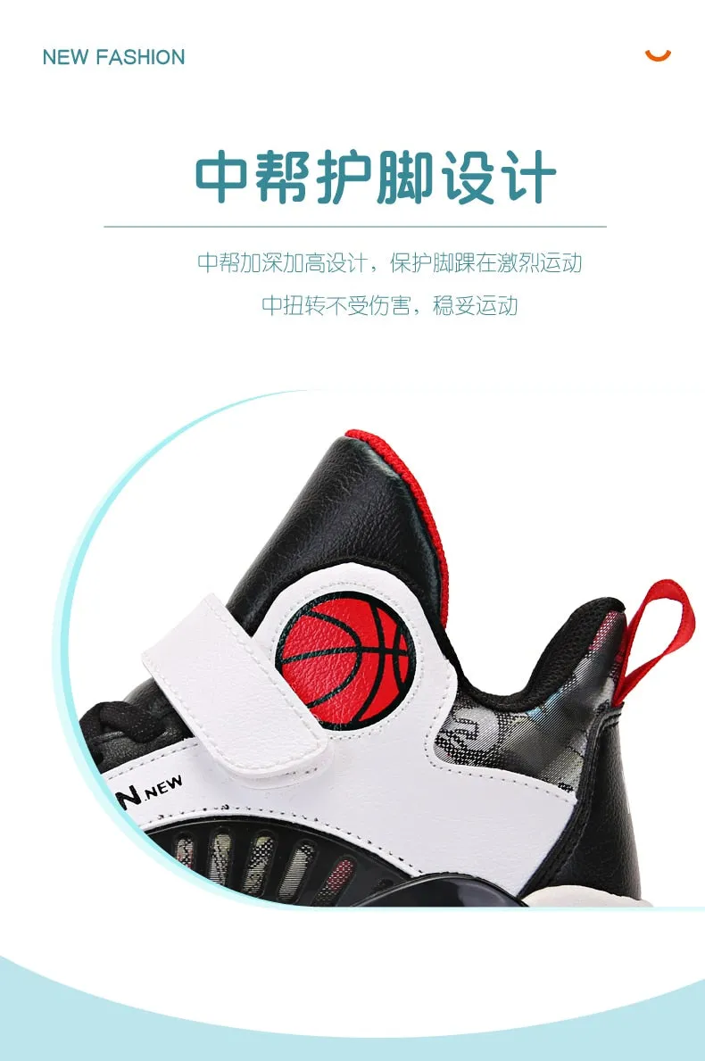 Kids Sneakers Boys Girls Basketball Sneakers Running Kids Shoes