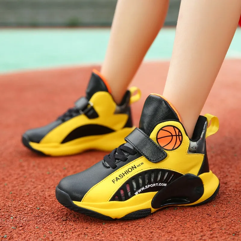 Kids Sneakers Boys Girls Basketball Sneakers Running Kids Shoes