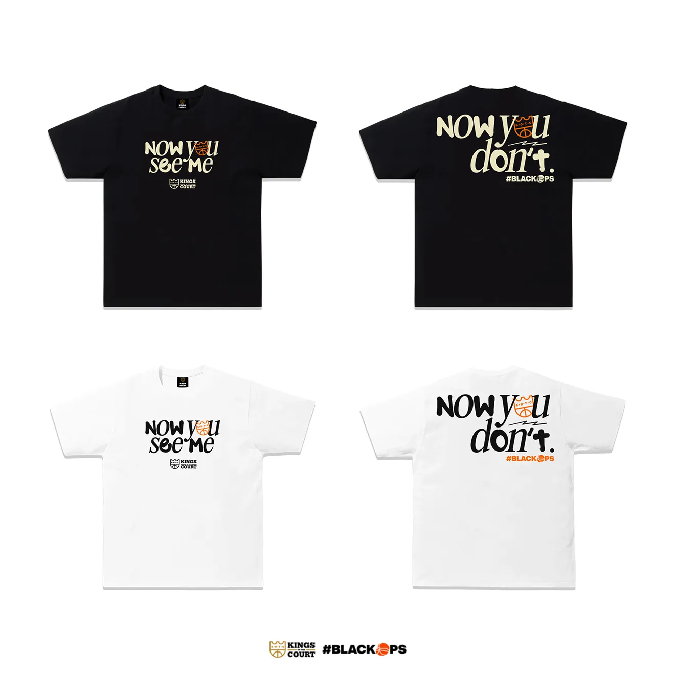 KOTC "Now You See Me, Now You Don't" - Black / White