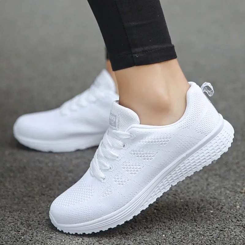 Lace up Women's Sneakers Fashion Shoes Platform Vulcanized Shoes Sneakers Shoes Breathable Shoe