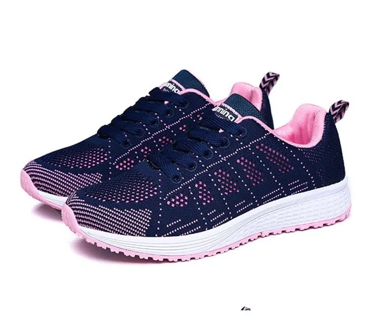 Lace up Women's Sneakers Fashion Shoes Platform Vulcanized Shoes Sneakers Shoes Breathable Shoe