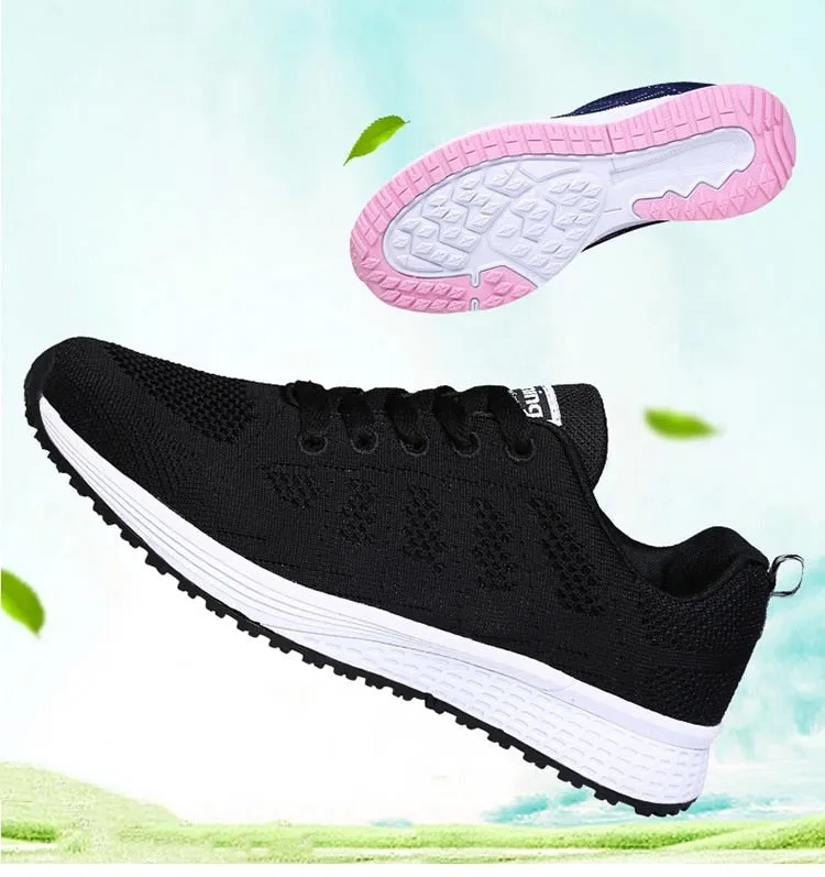 Lace up Women's Sneakers Fashion Shoes Platform Vulcanized Shoes Sneakers Shoes Breathable Shoe