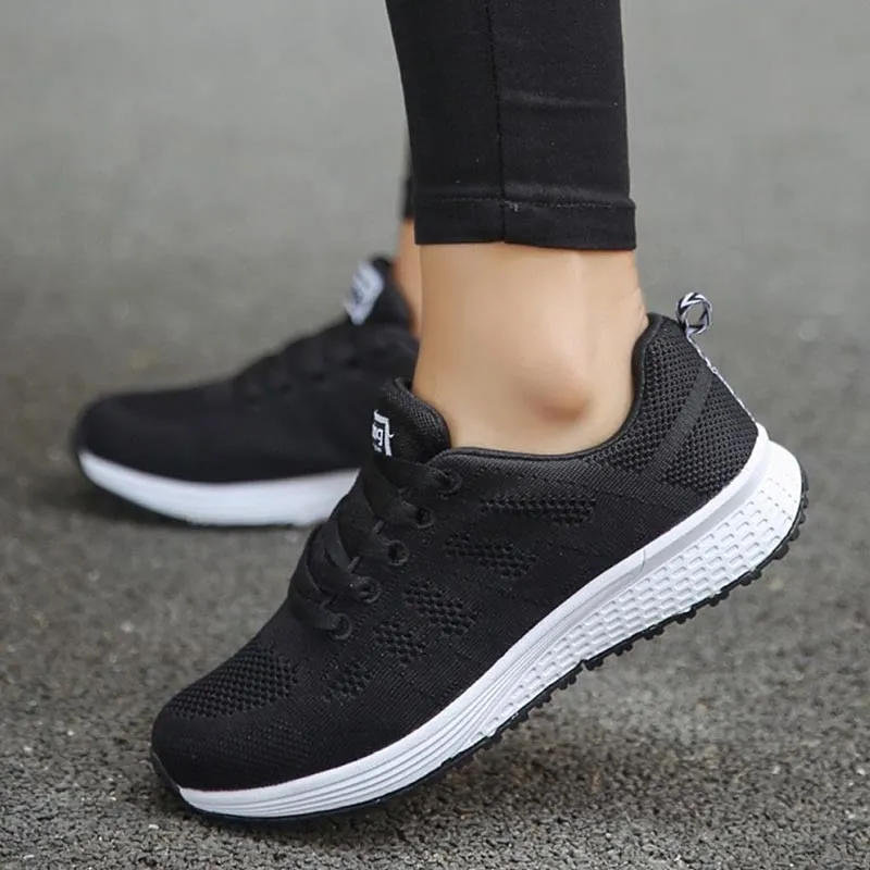 Lace up Women's Sneakers Fashion Shoes Platform Vulcanized Shoes Sneakers Shoes Breathable Shoe