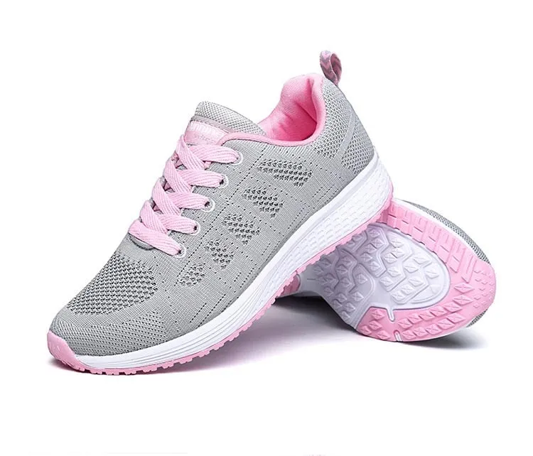 Lace up Women's Sneakers Fashion Shoes Platform Vulcanized Shoes Sneakers Shoes Breathable Shoe