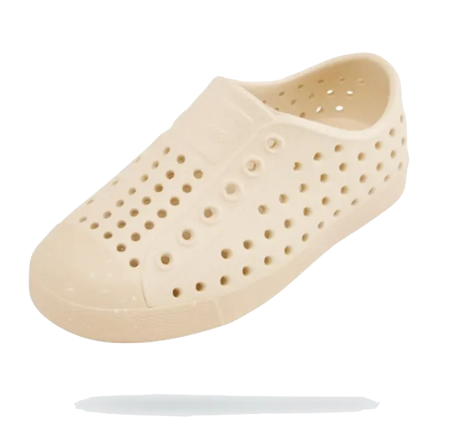 Native - Kids' Bloom Jefferson Shoe - Bone/Beige/Speckles