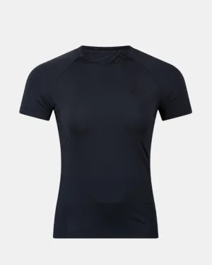 Oil And Gaz Plain Women Training T-Shirt Black