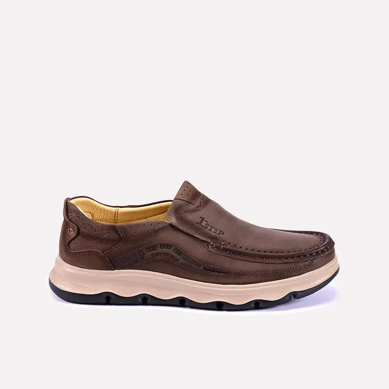 Orlando Brown Casual Shoes 0160404