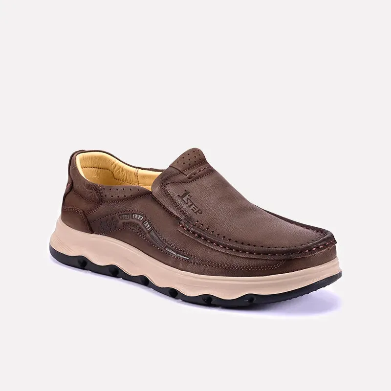 Orlando Brown Casual Shoes 0160404