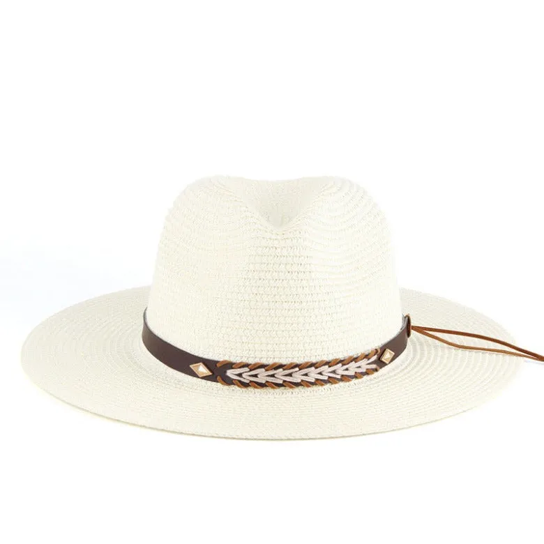 Spring and summer men and women hats travel beach hats outdoor travel sun protection sun hats fashion casual sun hats