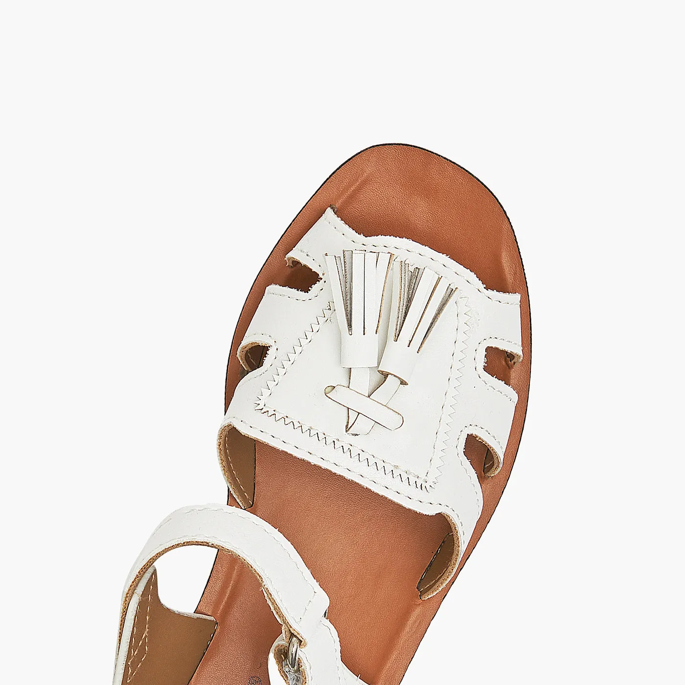 Tasseled Girls Sandals