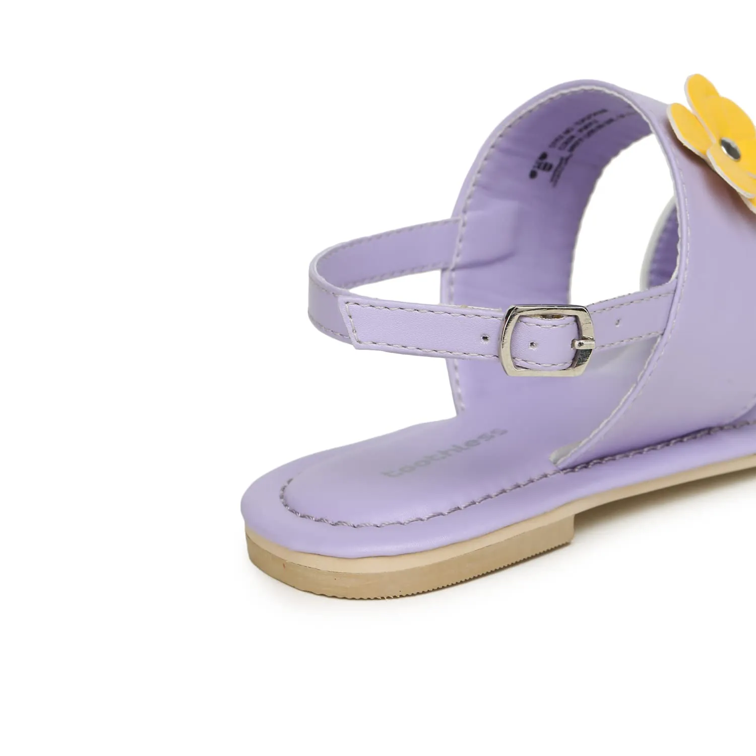 toothless Kids Girls Purple Fashion Sandals