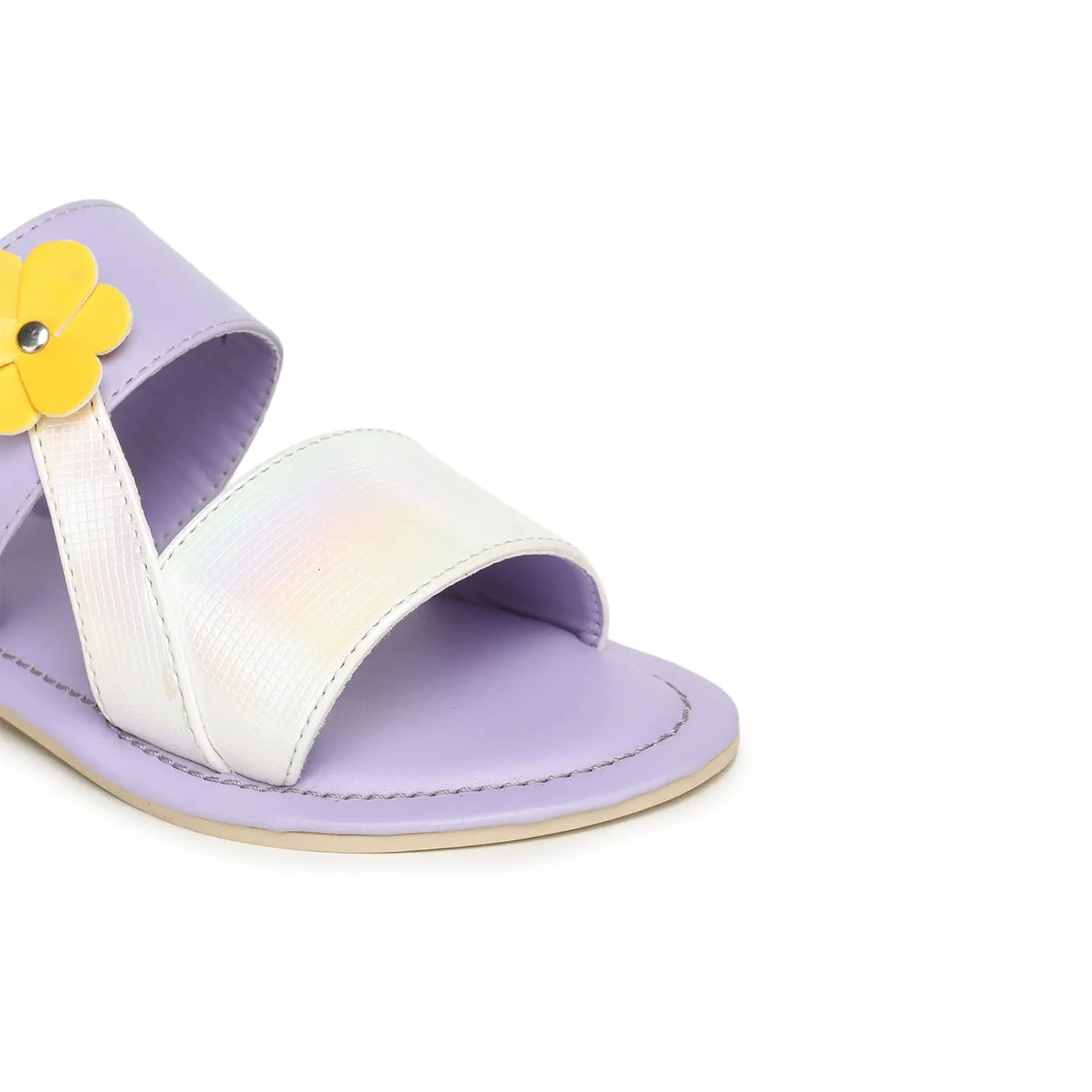 toothless Kids Girls Purple Fashion Sandals