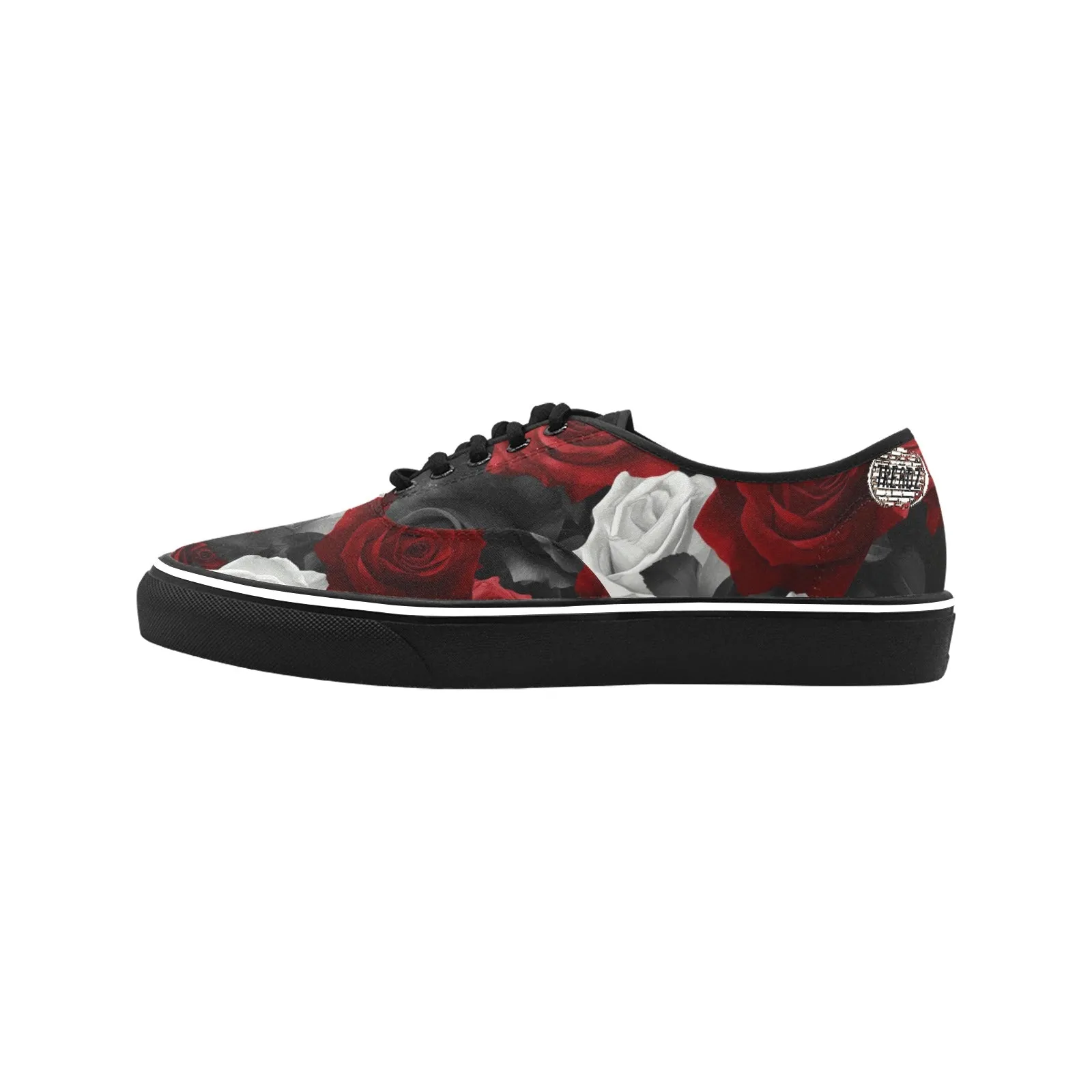 TREADZ Roses Dope Limited Edition Canvas Low Top Shoe