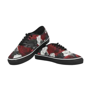 TREADZ Roses Dope Limited Edition Canvas Low Top Shoe