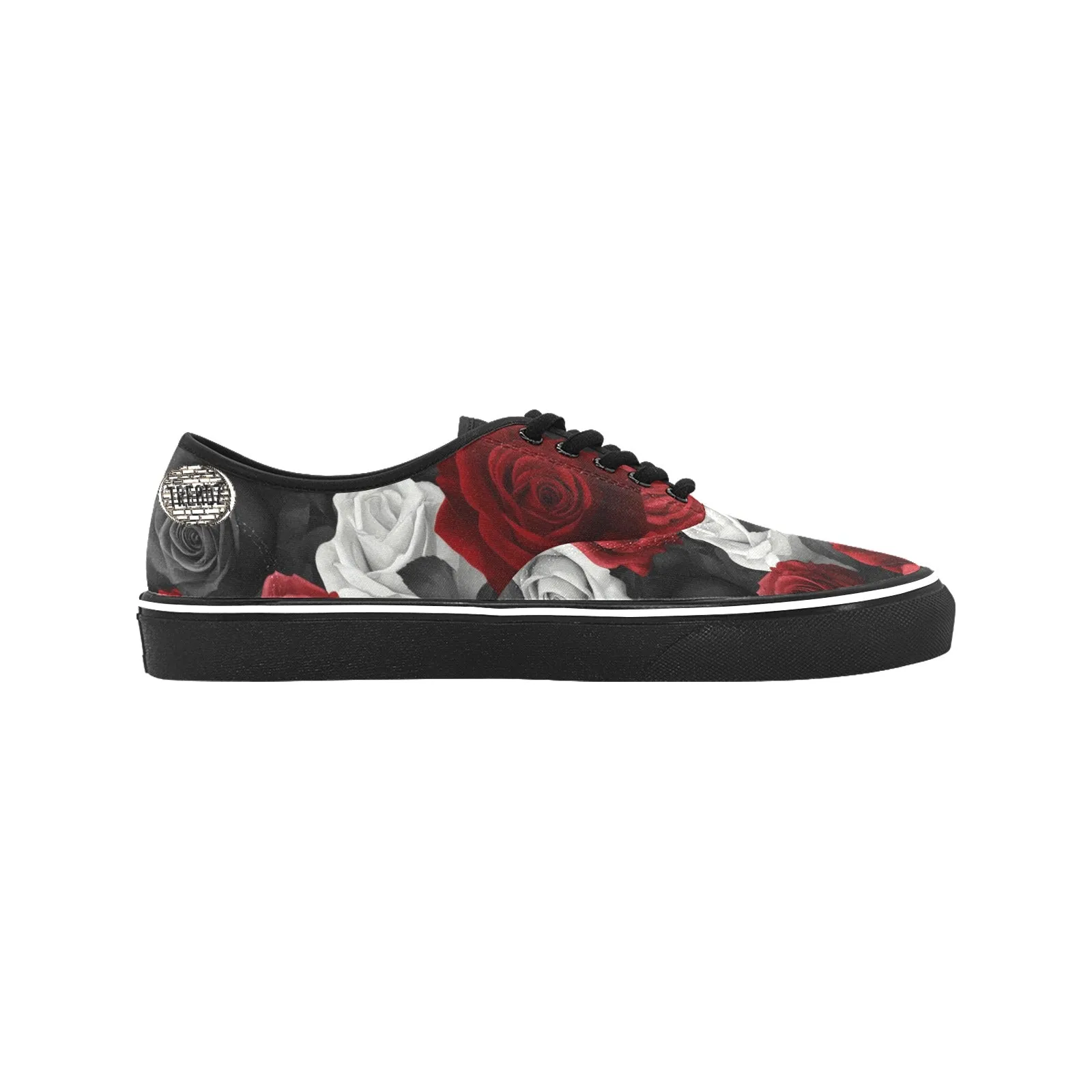 TREADZ Roses Dope Limited Edition Canvas Low Top Shoe