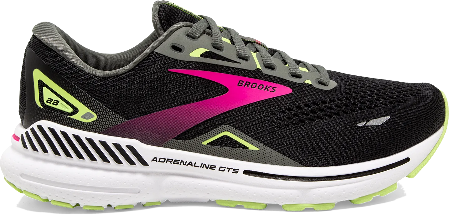 Women's Adrenaline GTS 23 (037 - Black/Gunmetal/Sharp Green)