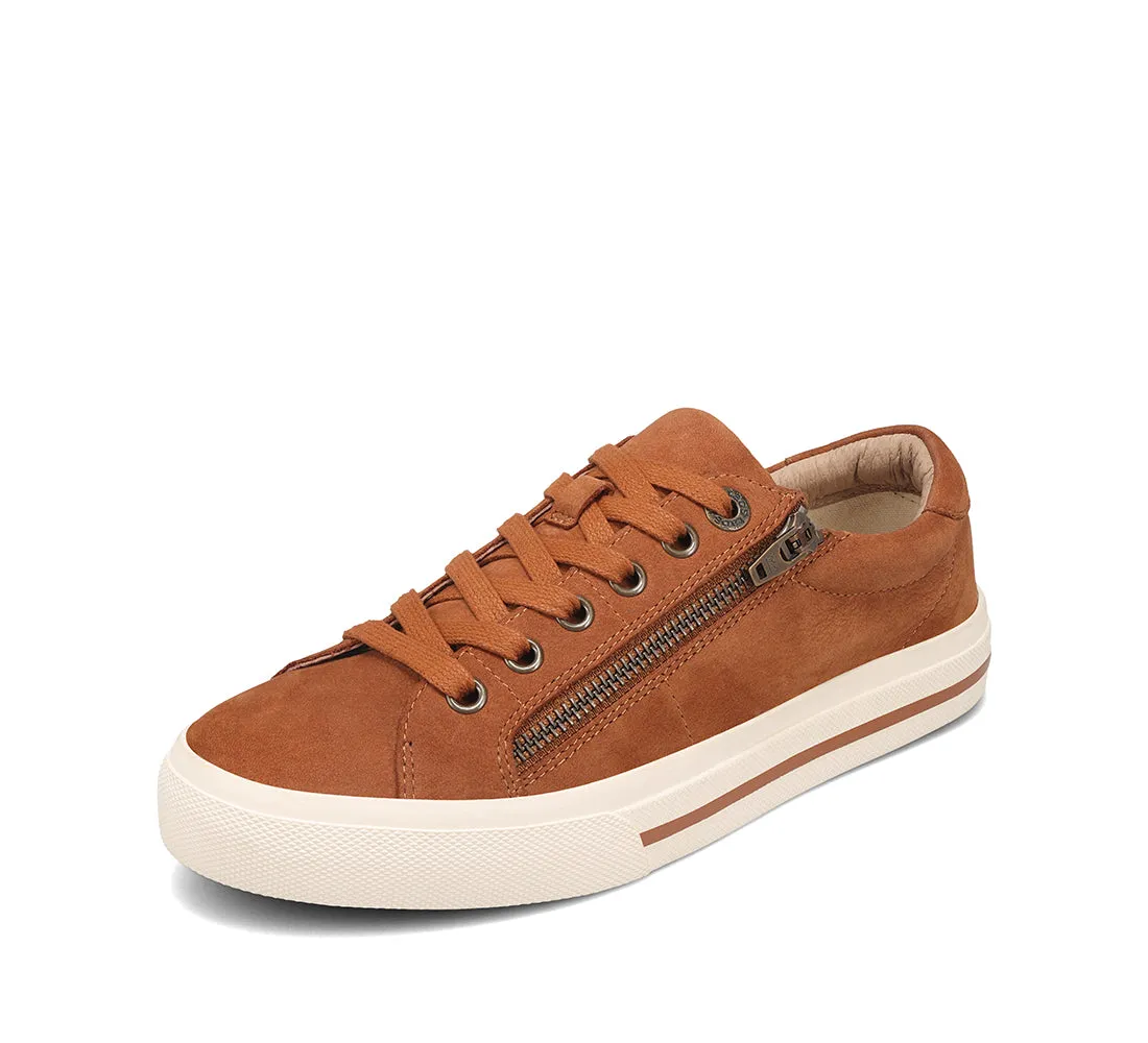 Women's Taos Z Soul Lux Color: Amber Brown Nubuck