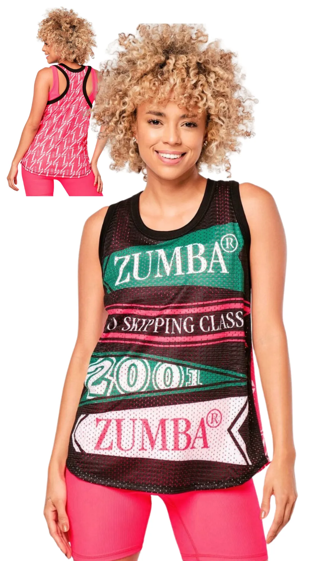 Zumba Prep Basketball Tank