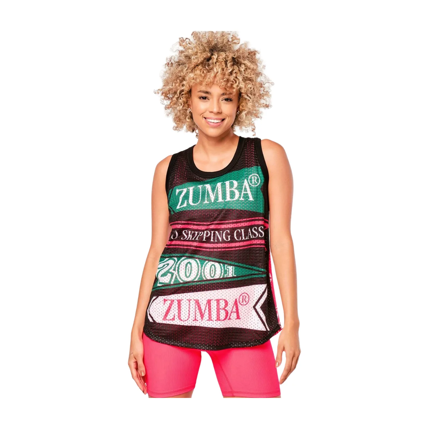 Zumba Prep Basketball Tank